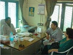 Meeting with Mr Srinivasa Rao